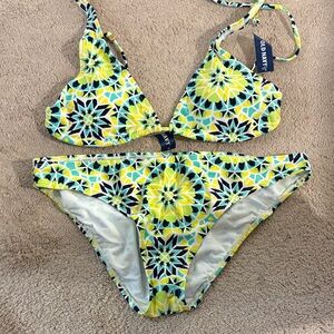 Old Navy Mosaic Print Bikini Set